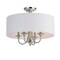 Maxim Lighting Bongo 4-Light 18" Wide Satin Nickel Semi-Flush Mount Light 10013WLSN - alternate 1